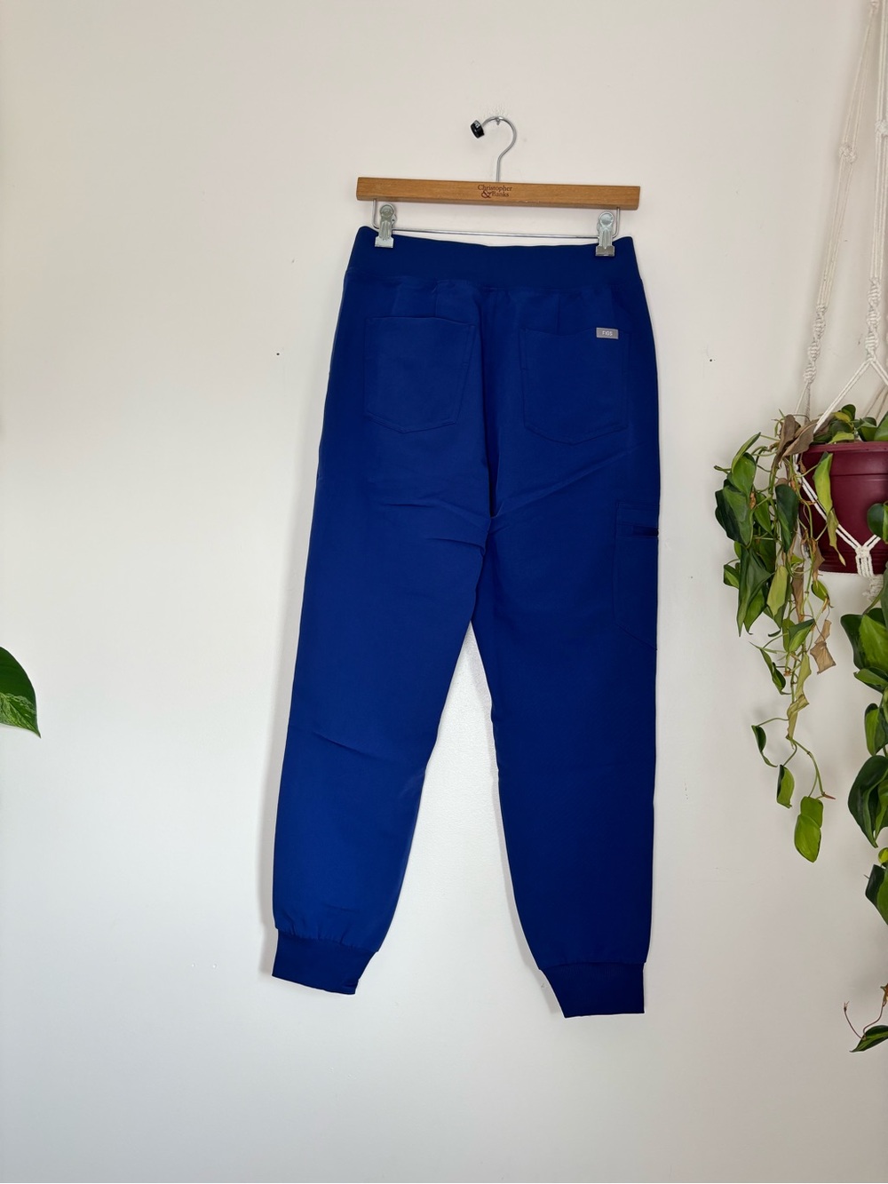 FIGS Zamora High-Rise Jogger Scrub Pant Blue - Picture 6 of 6